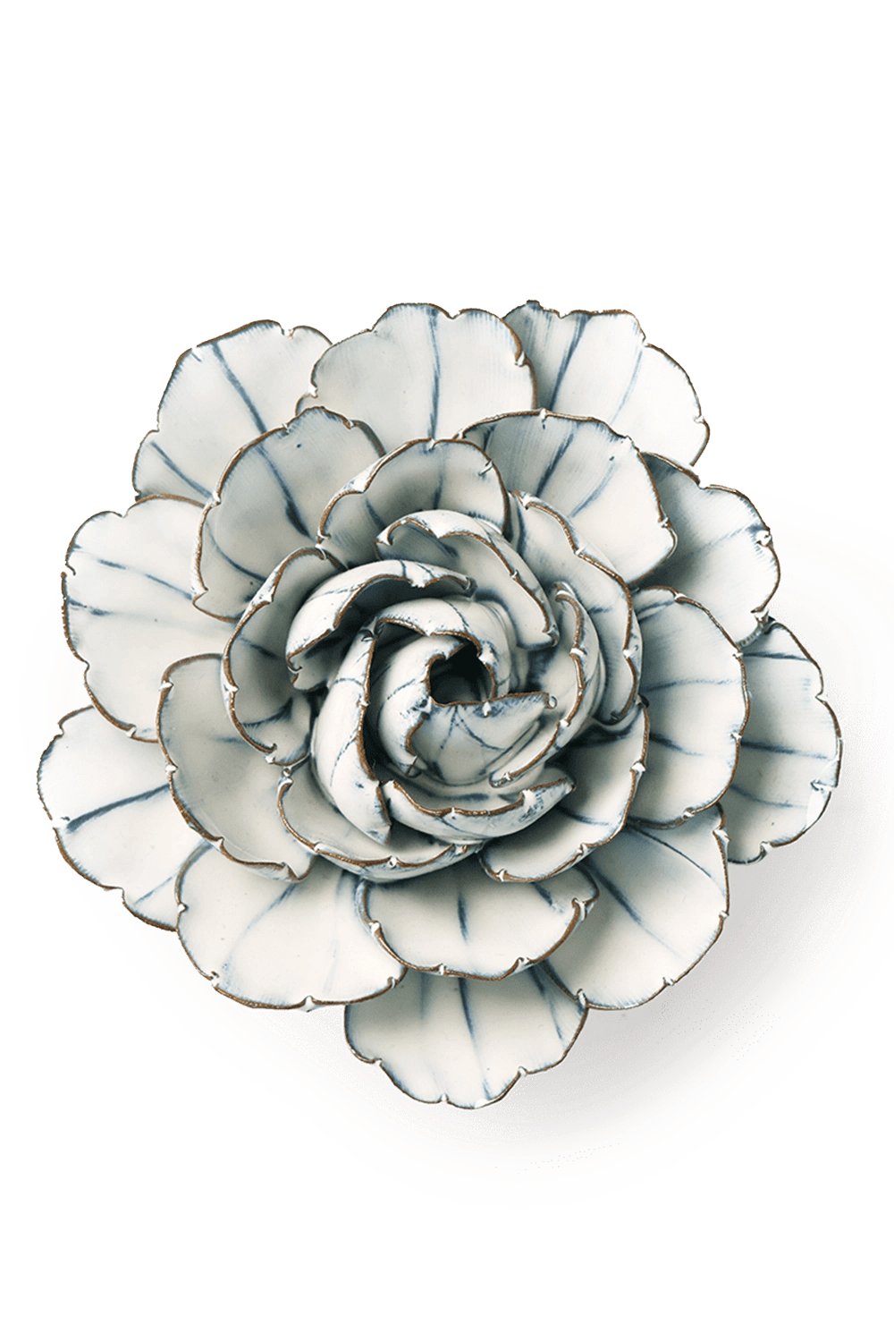 Blue White Keiko Peony - Chive UK