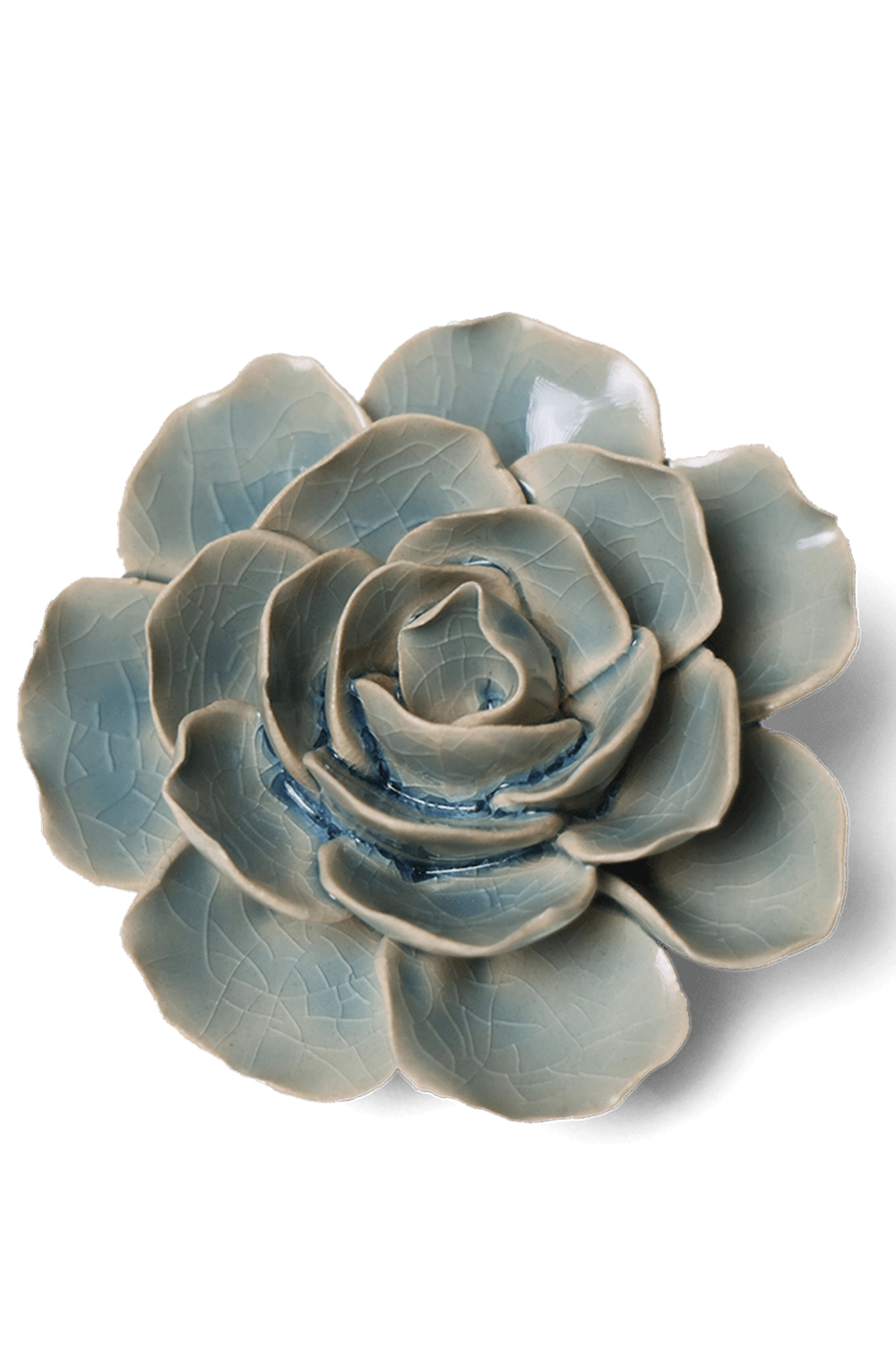 Powder Blue Amandine - Ranunculus -handmade by Chive Studio Toronto