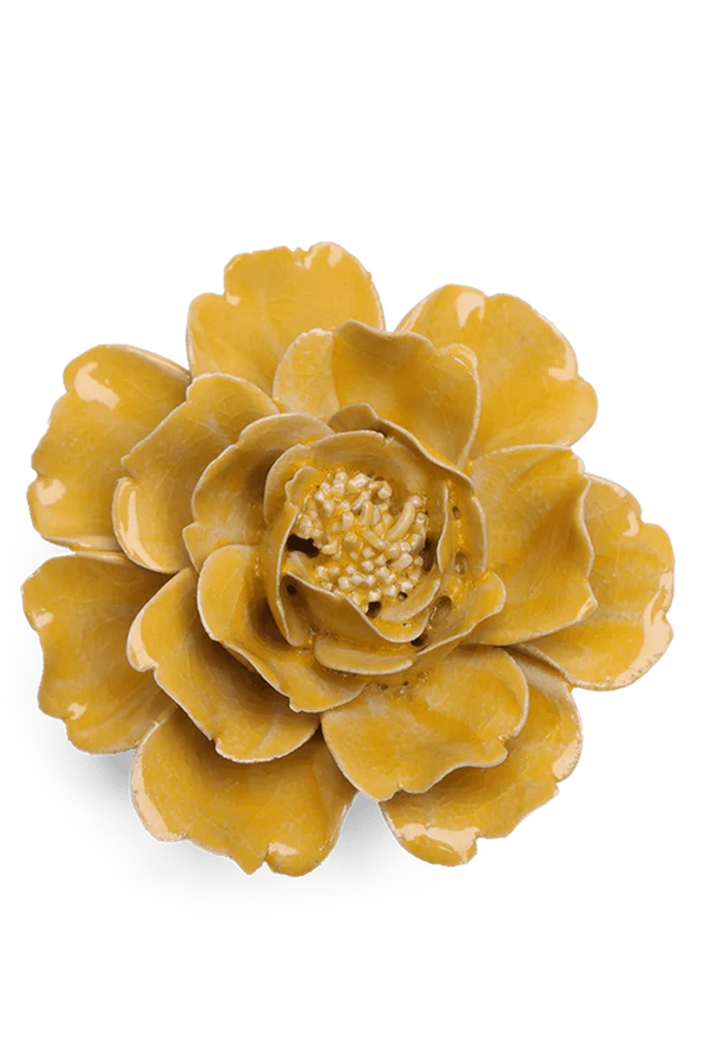 Burnt Yellow - Rose - handmade by Chive Studio Toronto