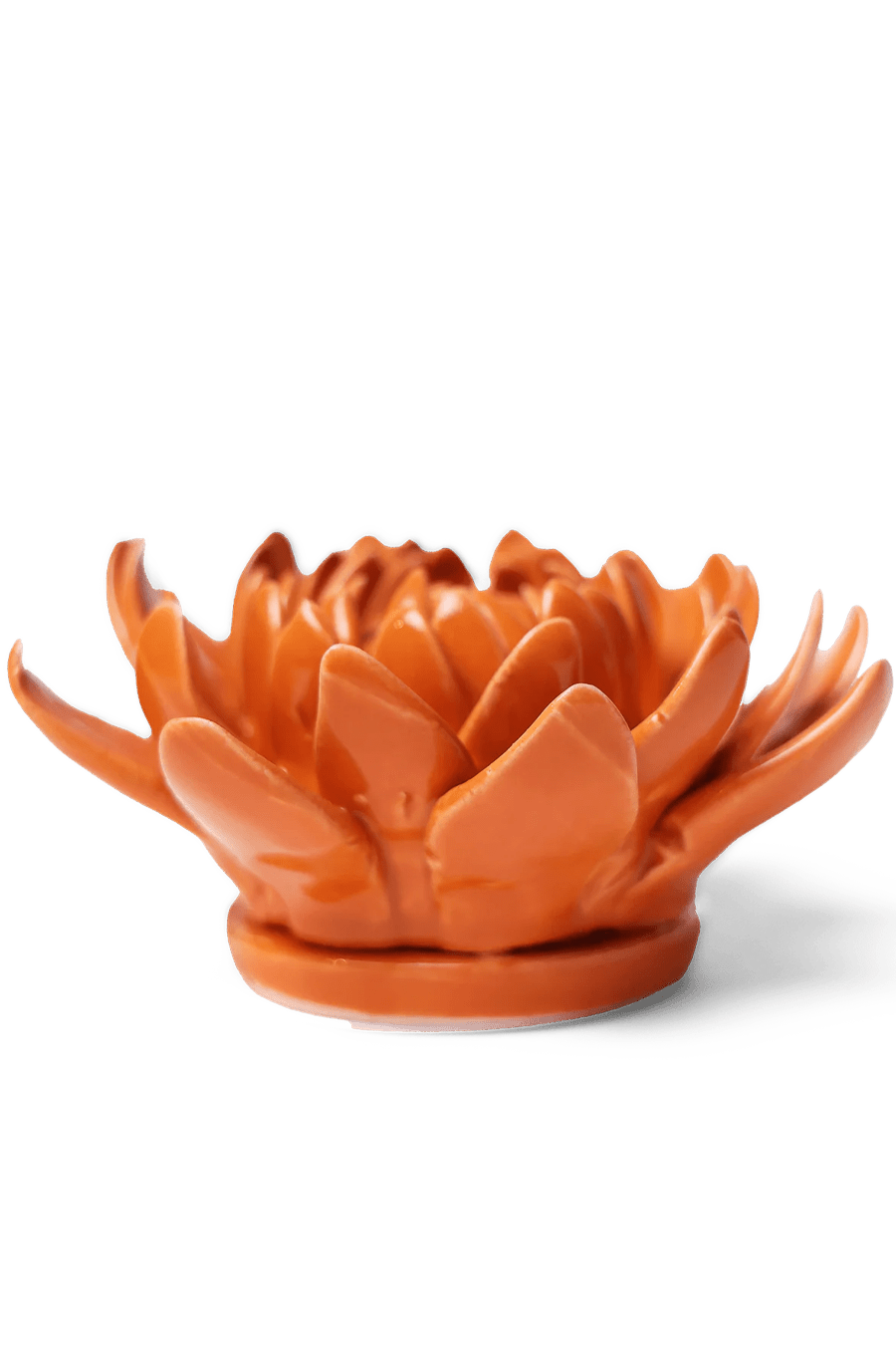 Ceramic Flower Dahlia Orange 11 - Chive UK
