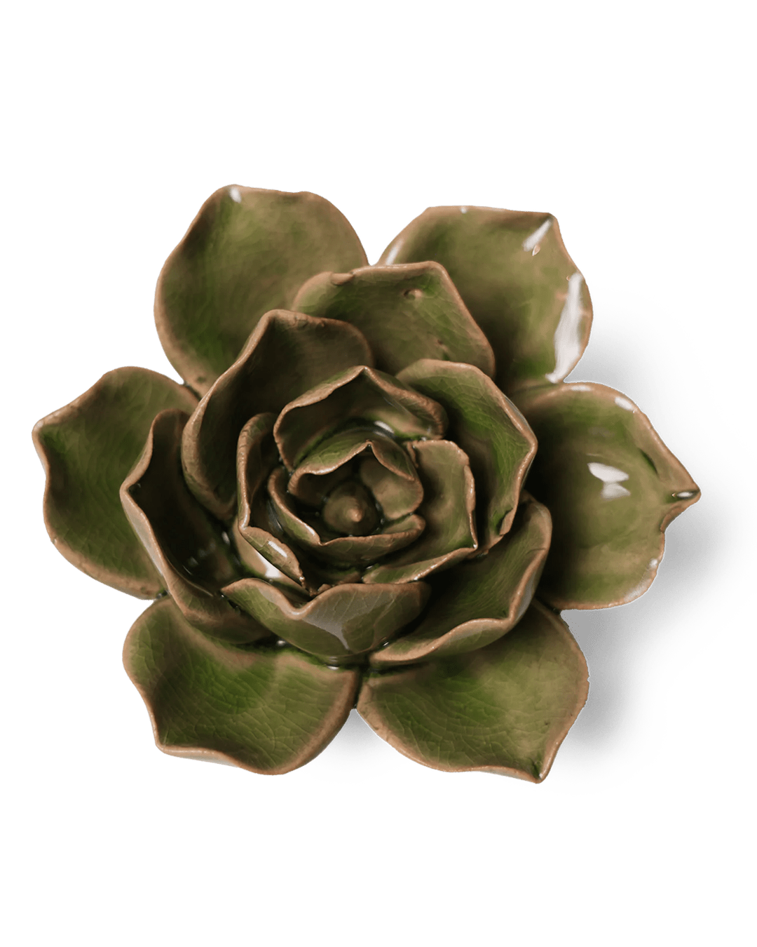 Ceramic Flower - Flower Green 11 - Chive UK