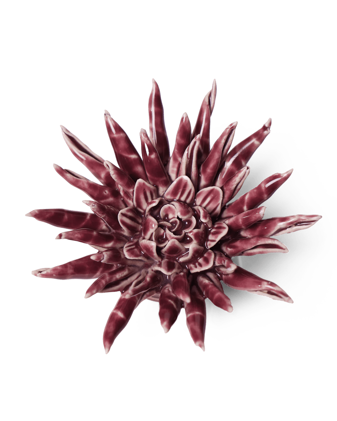Ceramic Flower - Flower Purple 11 - Chive UK