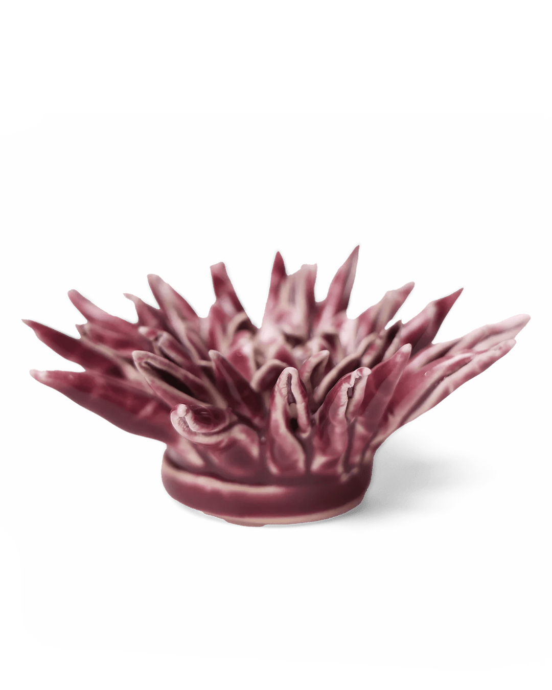 Ceramic Flower - Flower Purple 11 - Chive UK