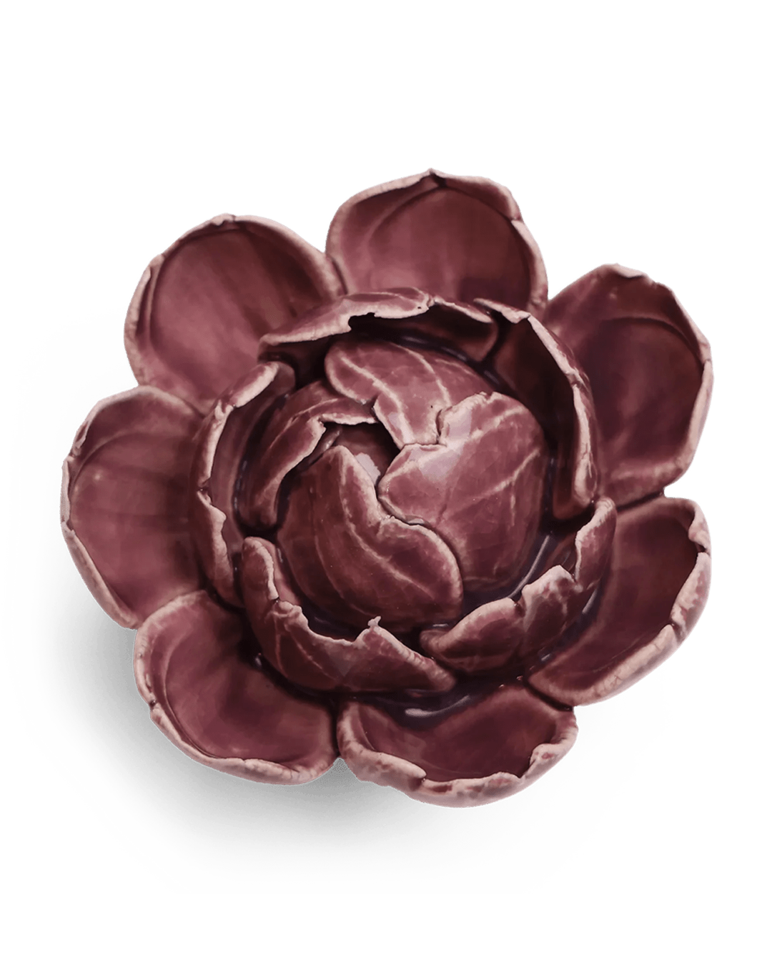 Ceramic Flower - Peony Purple 11 - Chive UK
