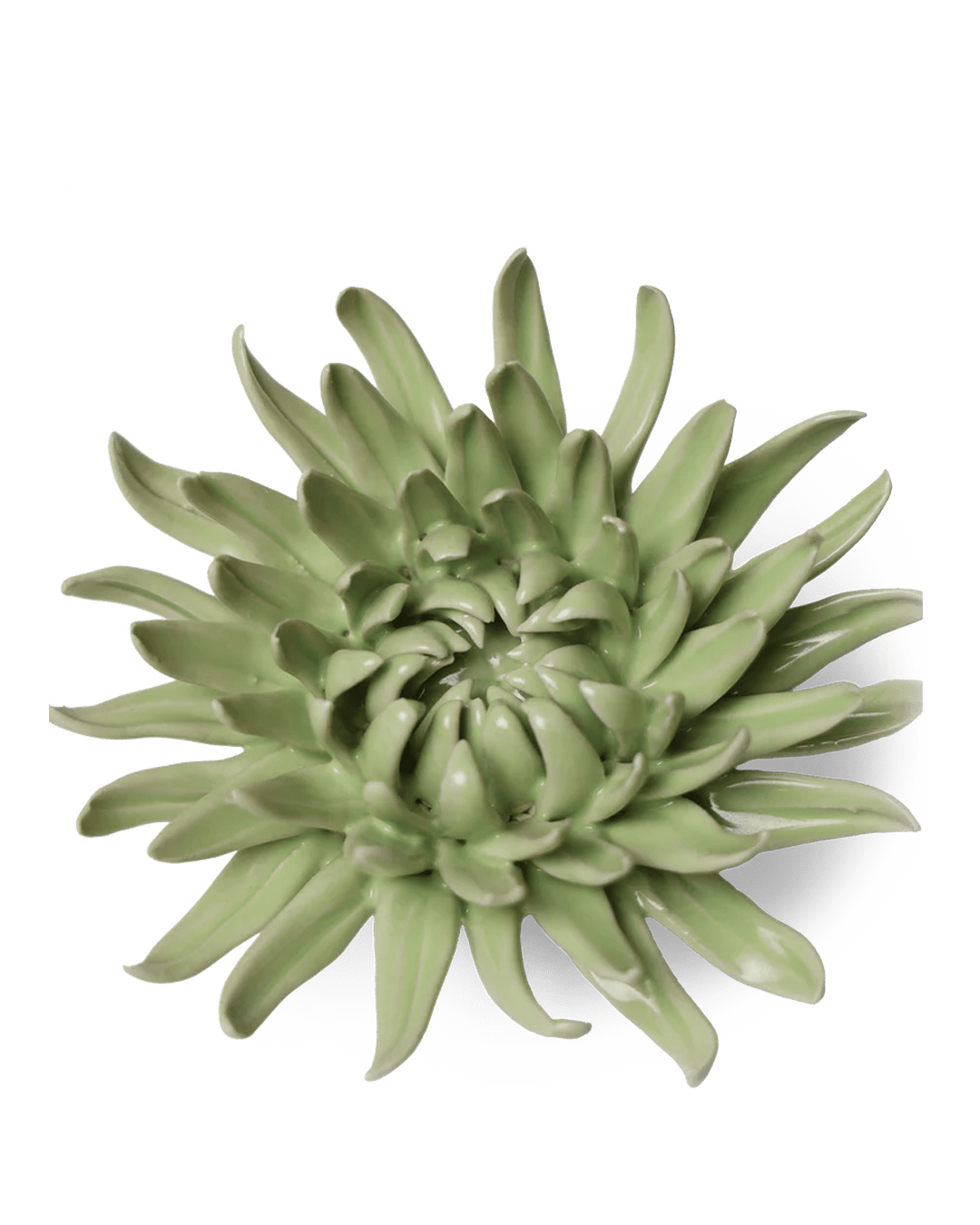 Ceramic Flower - Flower Green 12 - Chive UK