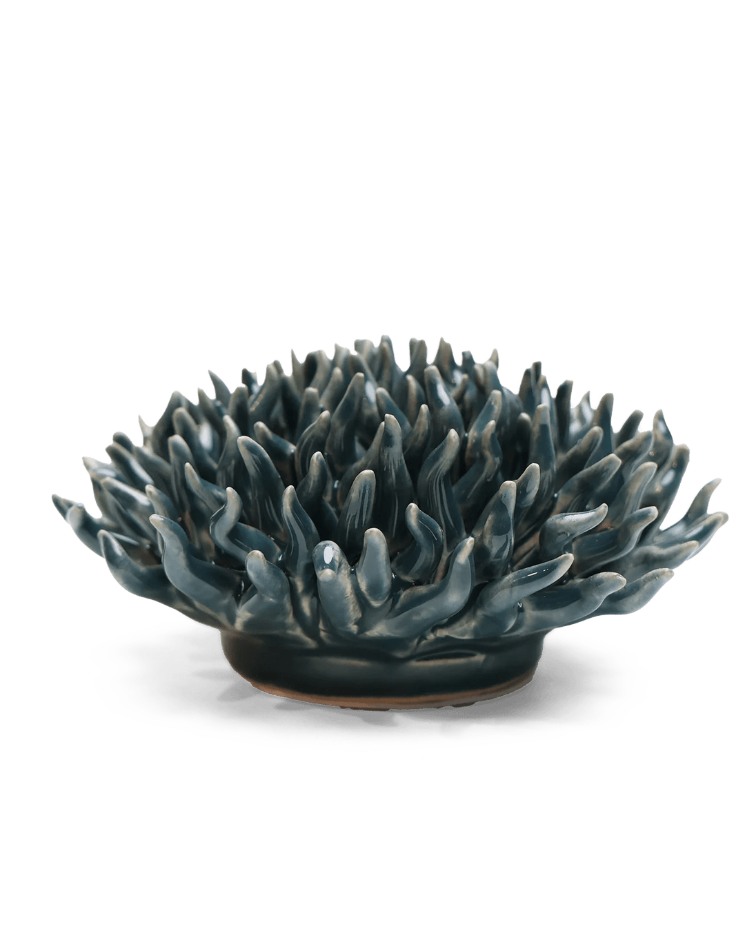 Ceramic Flower Mondo Teal 12 - Chive UK