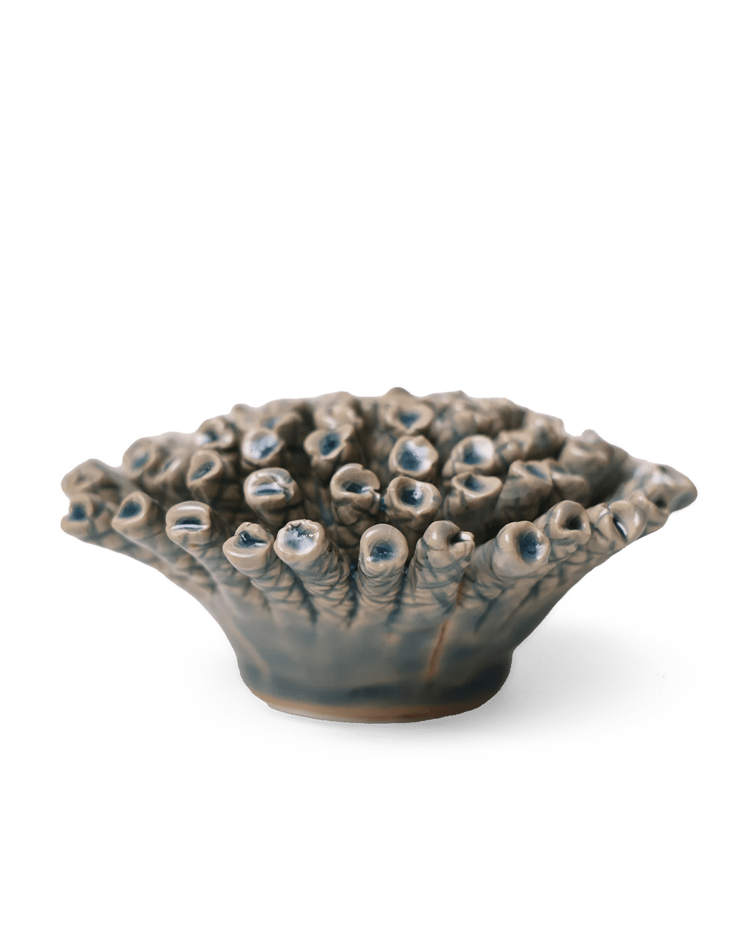Ceramic Flower Large Blue 12 - Chive UK