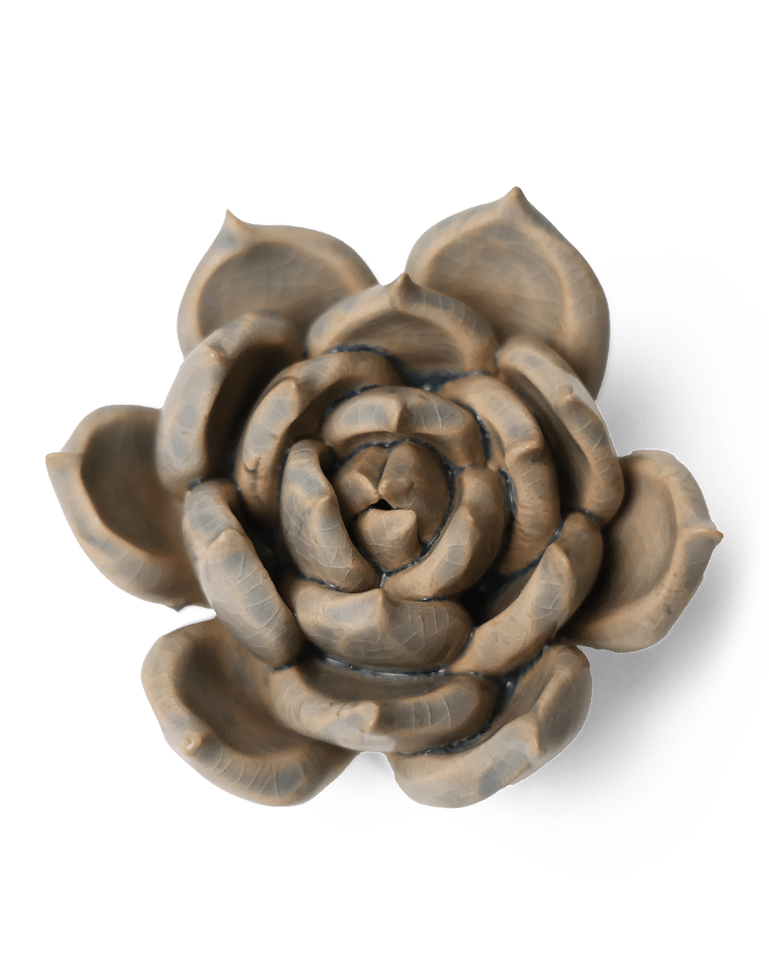 Ceramic Flower Succulent Blue 12 - Chive UK