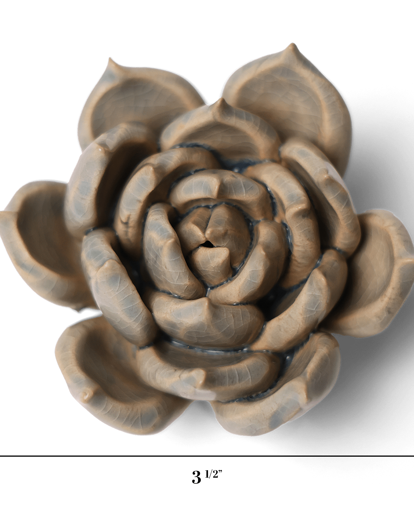 Ceramic Flower Succulent Blue 12 - Chive UK