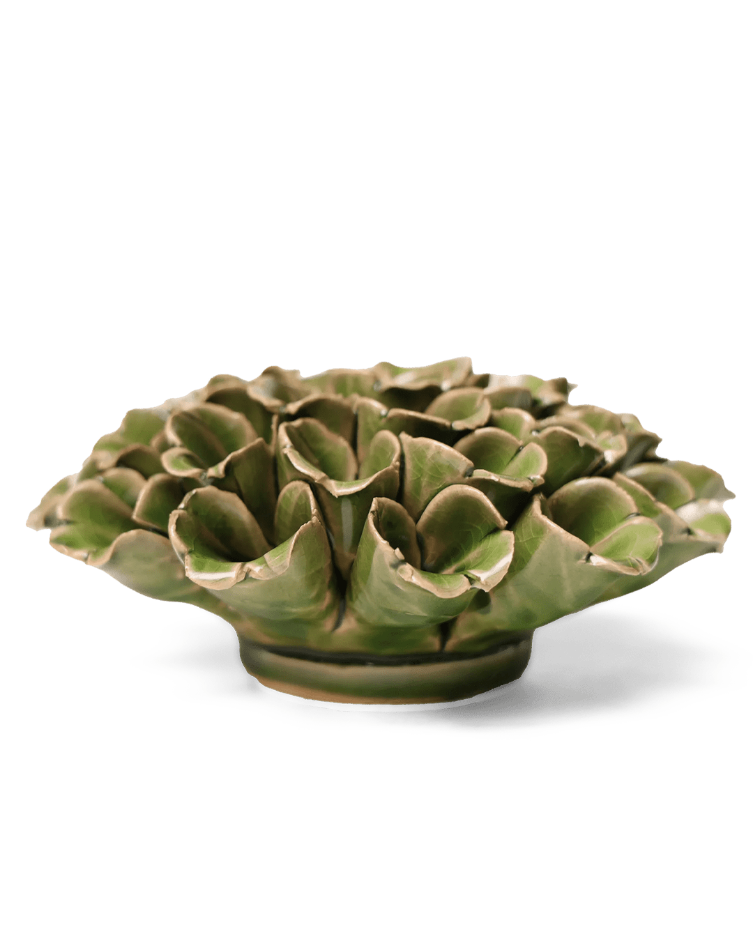Ceramic Flower Polyp Green Large - Chive UK