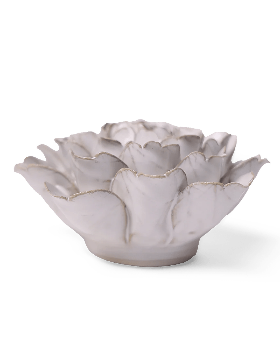 Coastal Ceramic Flower Ivory Zinnia - Chive UK