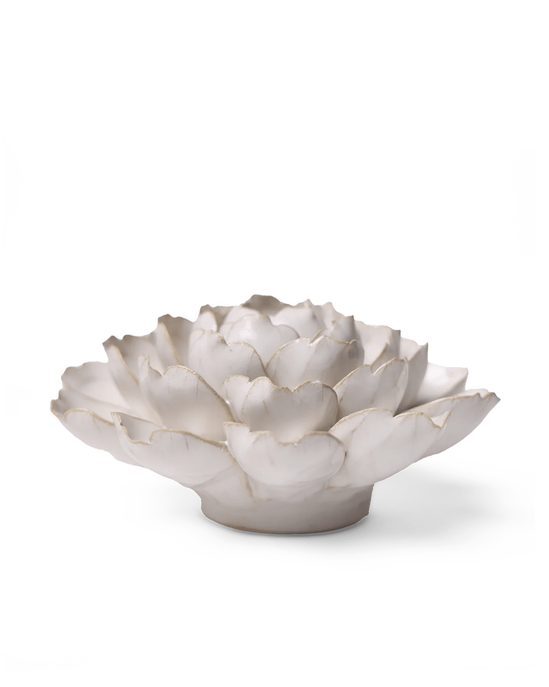 Coastal Ceramic Flower Ivory Cabbage Flower - Chive UK