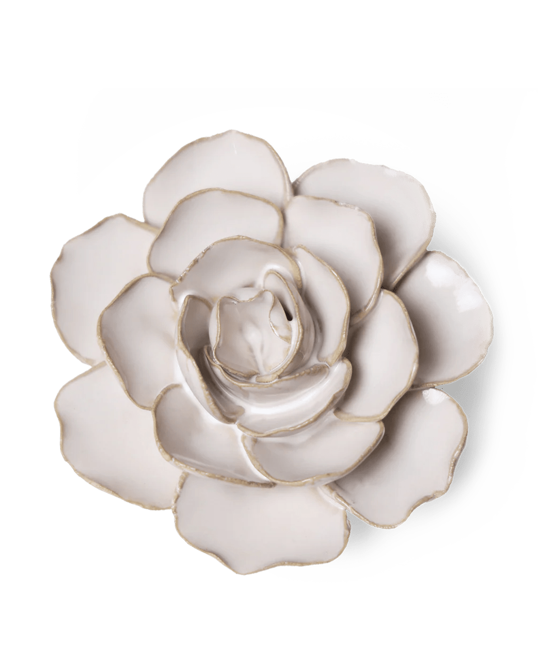 Coastal Ceramic Flower Ivory Ranunculus - Chive UK