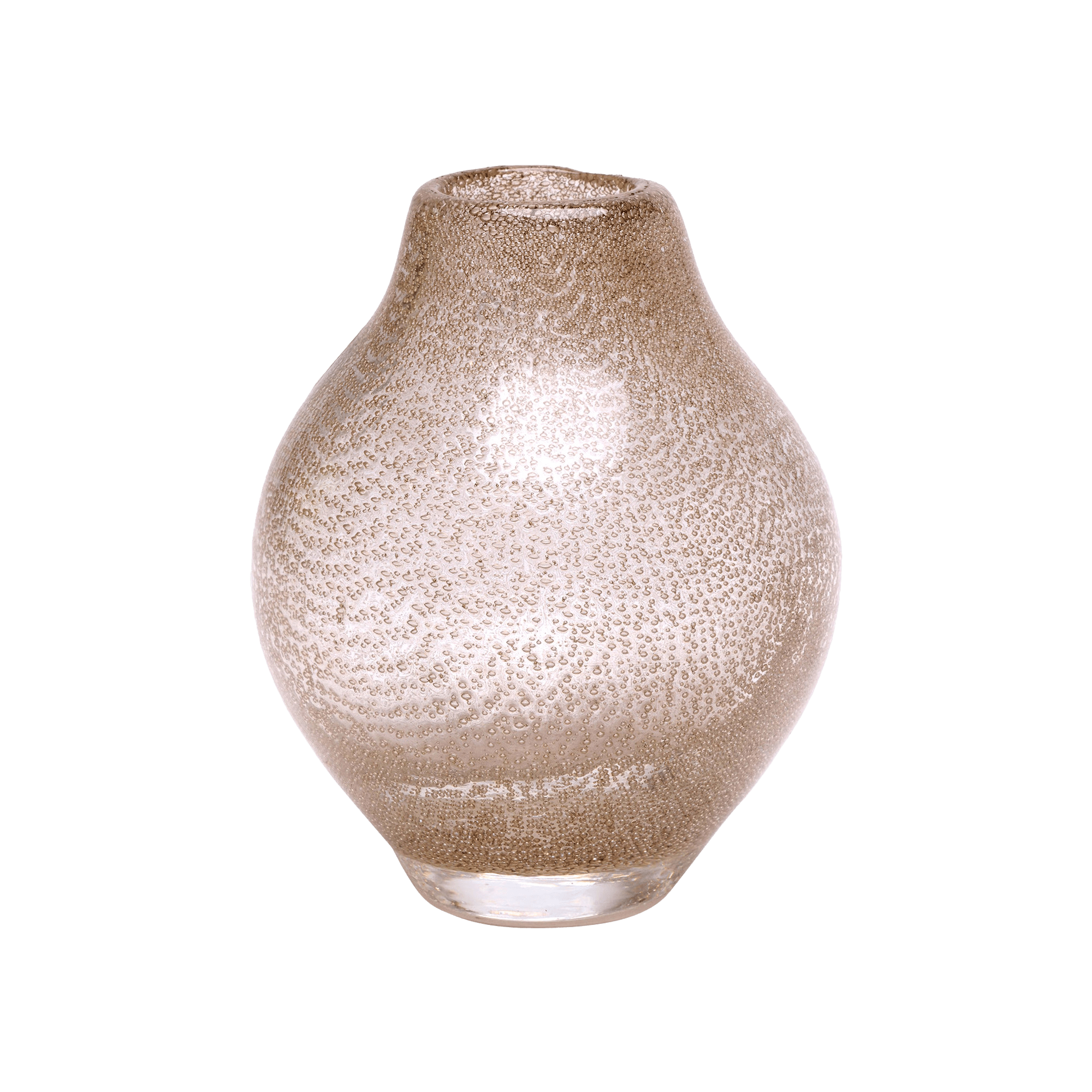 Copper Glass Modern Flower Vase - Chive UK