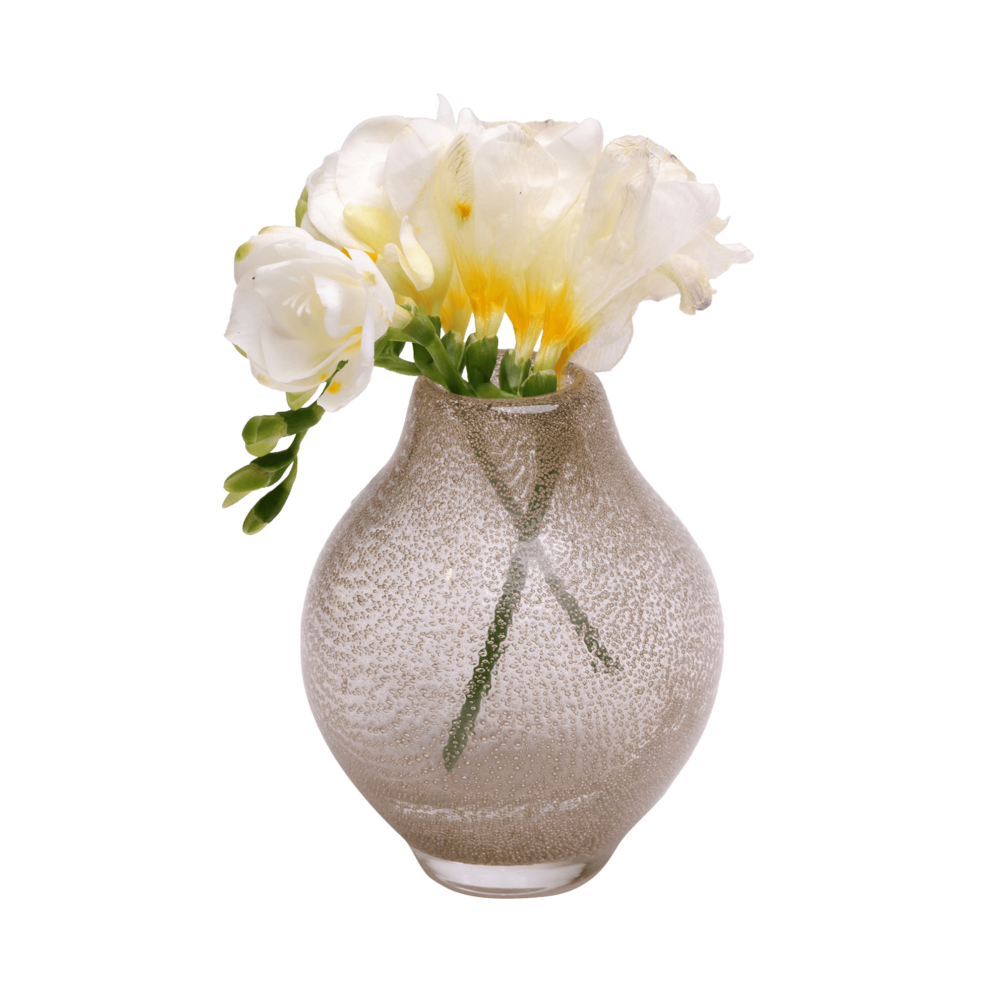 Copper Glass Modern Flower Vase - Chive UK