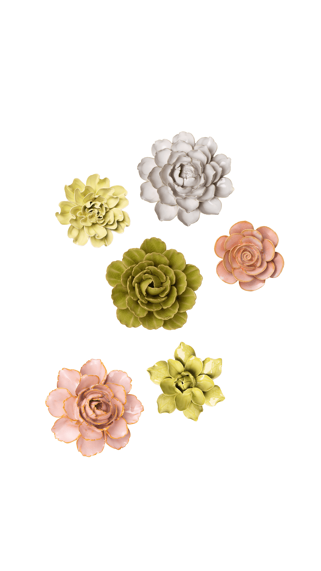 Bristol - Ceramic Flower Curated Set - Chive UK