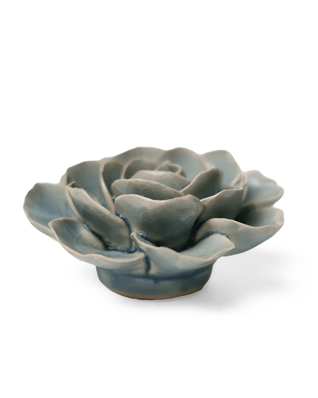 English Garden Ceramic Flower Teal Ranunculus - Chive UK
