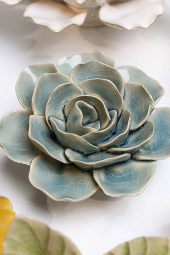 Powder Blue Amandine Ranunculus - Chive UK