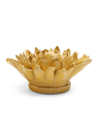 English Garden Ceramic Flower Yellow Chrysanthemum - Chive UK