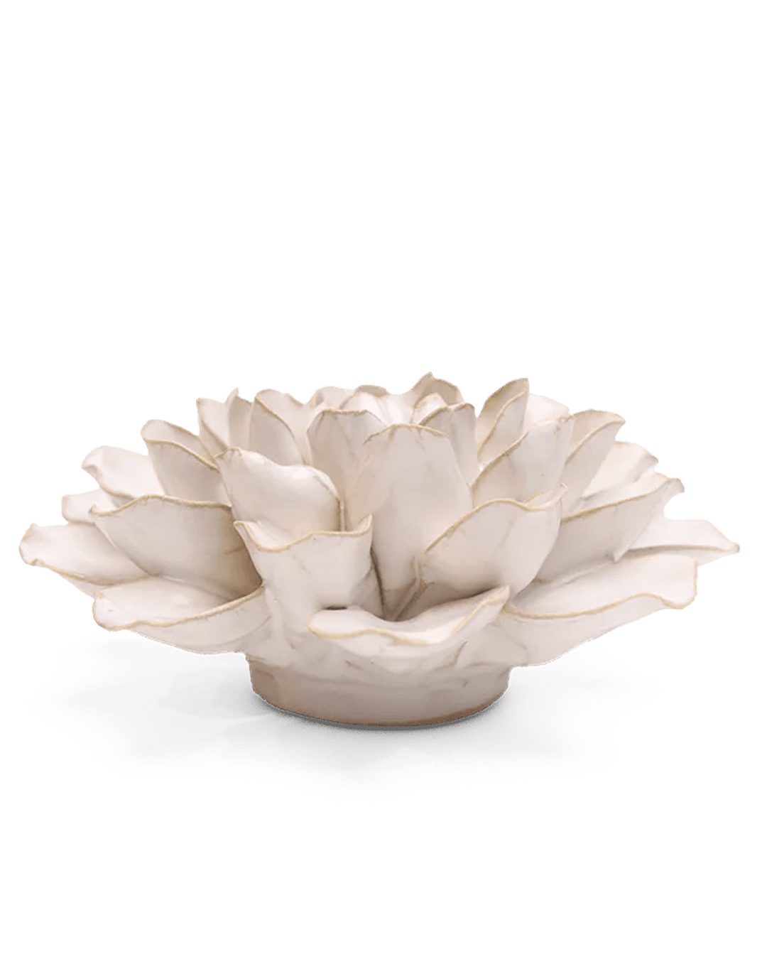 English Garden Ceramic Flower White Water Lily - Chive UK