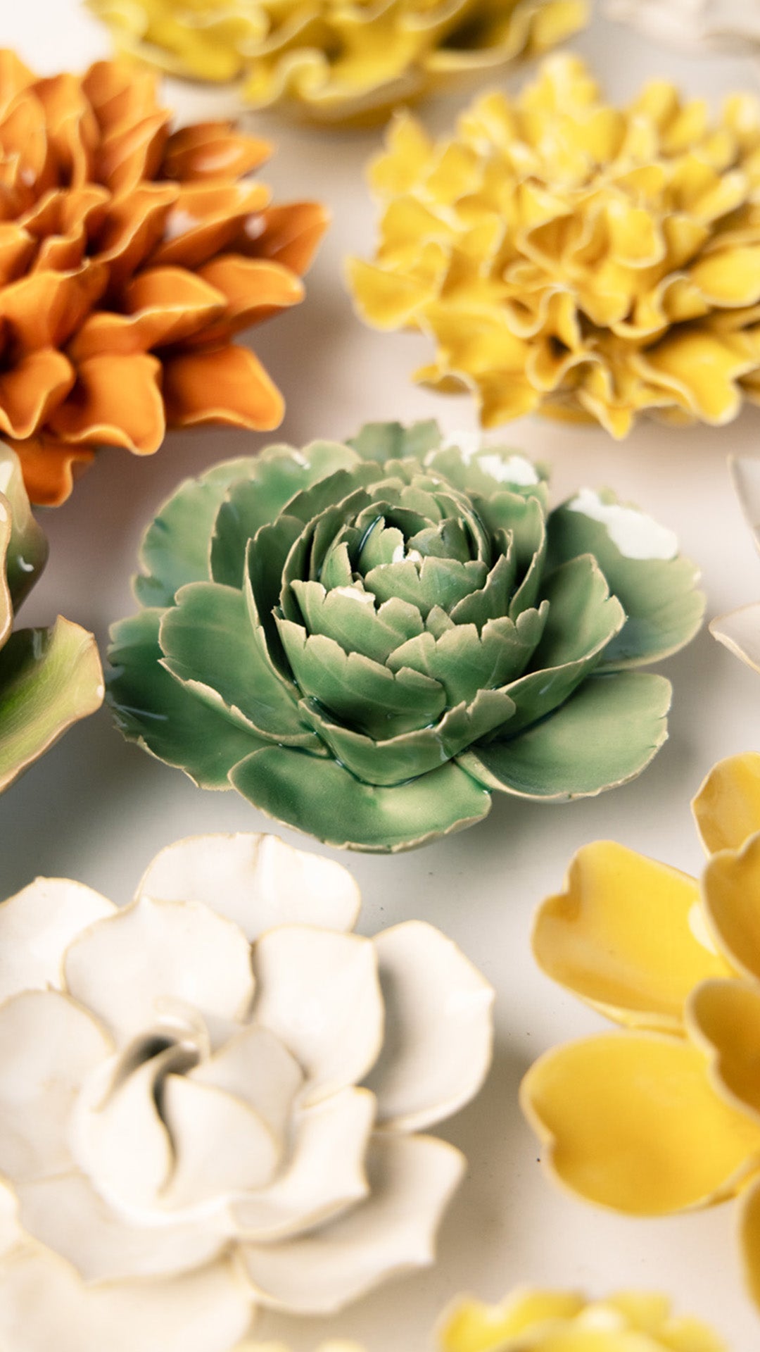 Jade Green English Rose - Chive UK