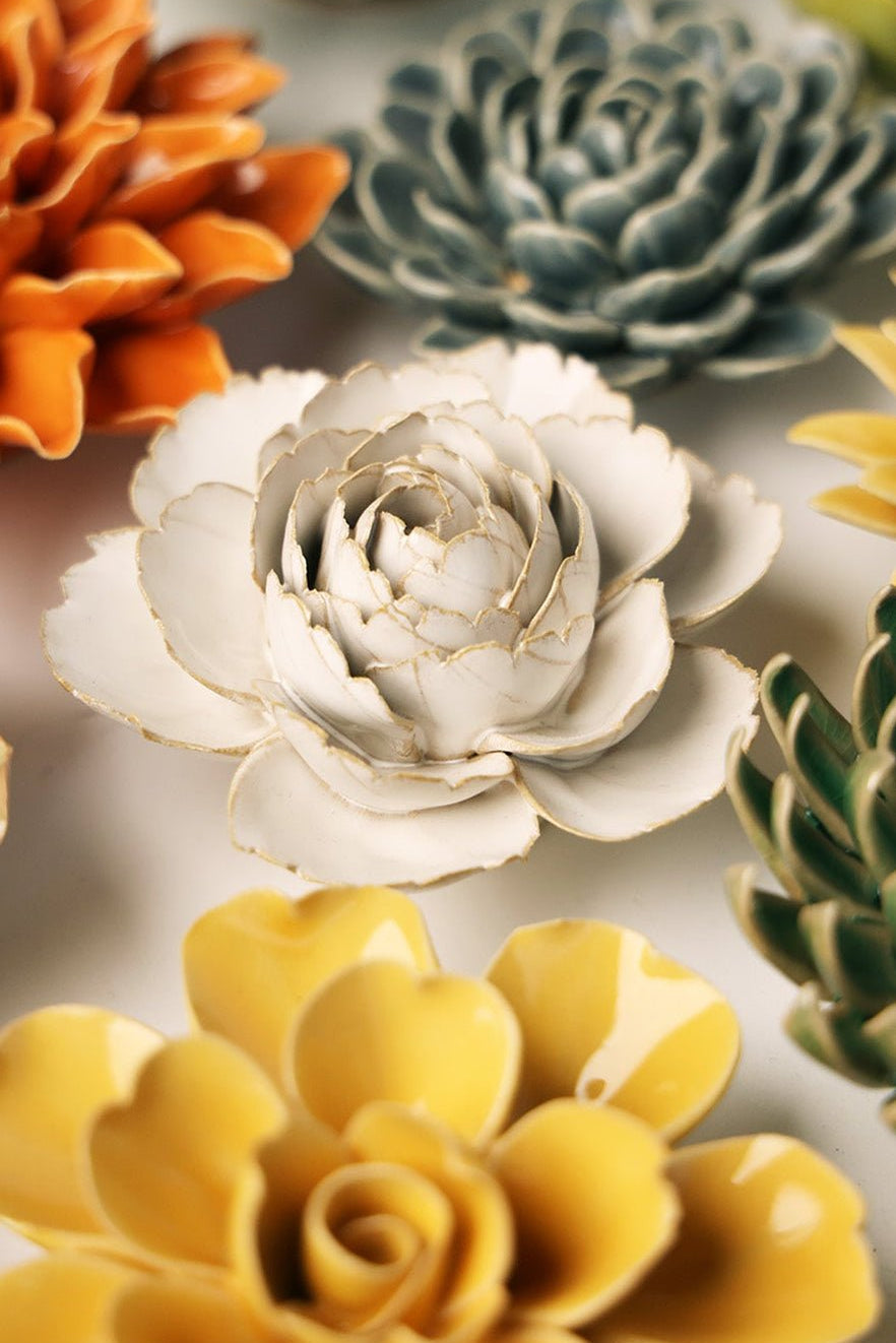 Ivory English Rose - Chive UK