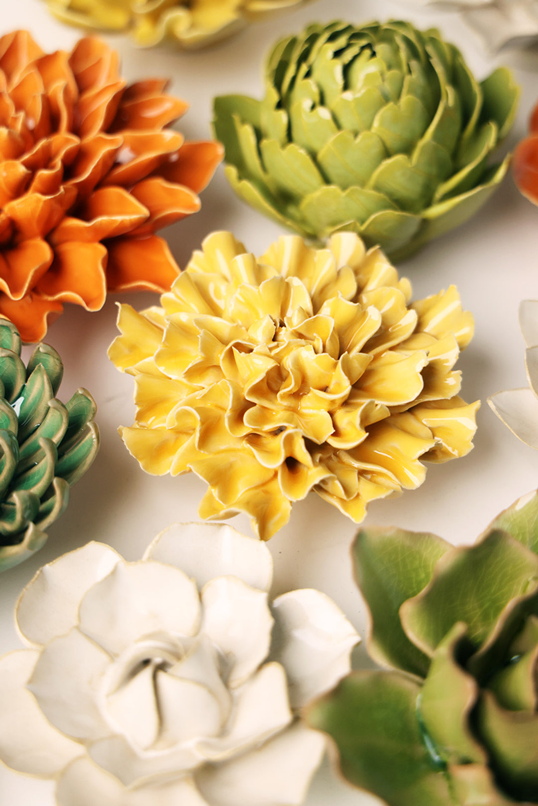 Burnt Yellow Tundra Carnation - Chive UK