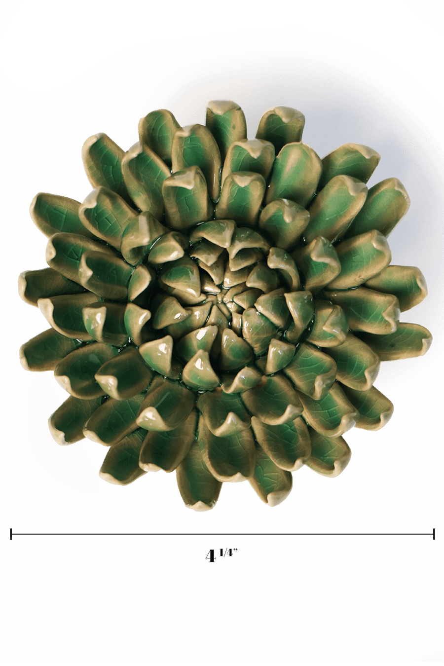 English Garden Jungle Green Pompom Mum - Chive UK