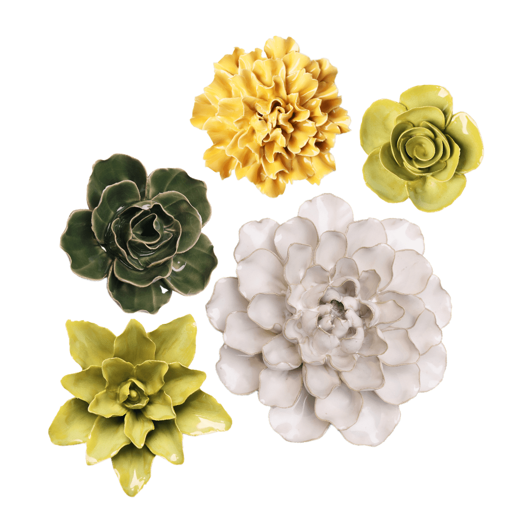 Ceramic Flower English Garden Curated Collection 21 - Chive UK