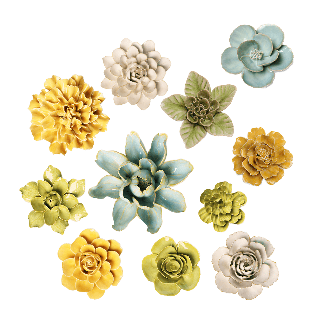 Ceramic Flower English Garden Curated Collection 23 - Chive UK