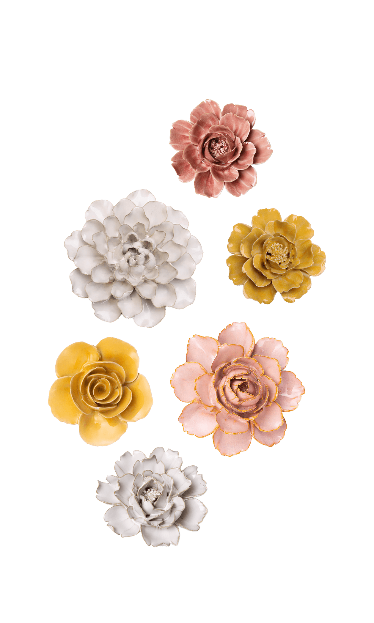 Beauvais - Ceramic Flower Curated Set - Chive UK