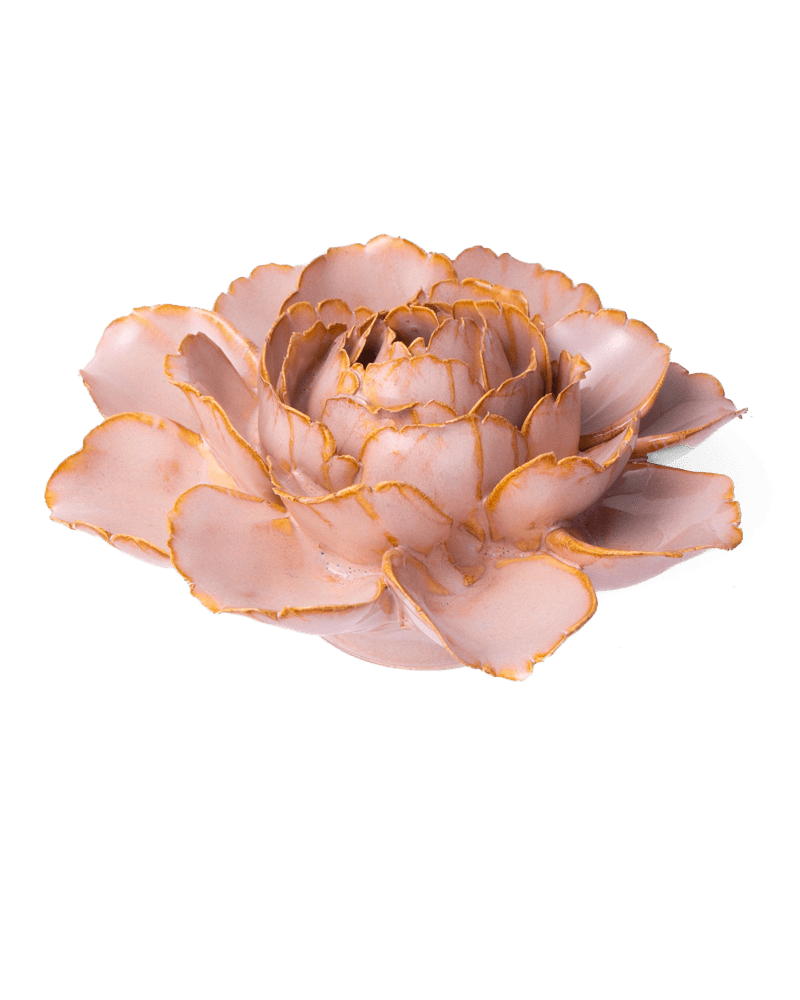 France Ceramic Flower Pink Zinnia - Chive UK