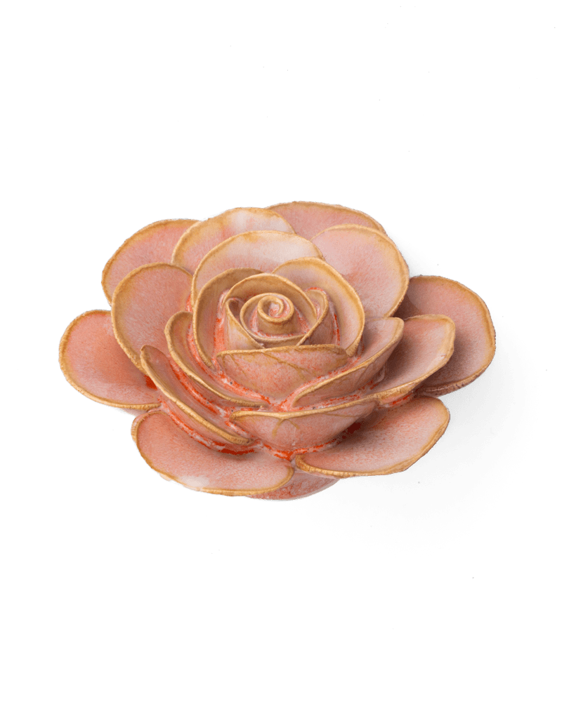 France Ceramic Flower Pink Ranunculus - Chive UK