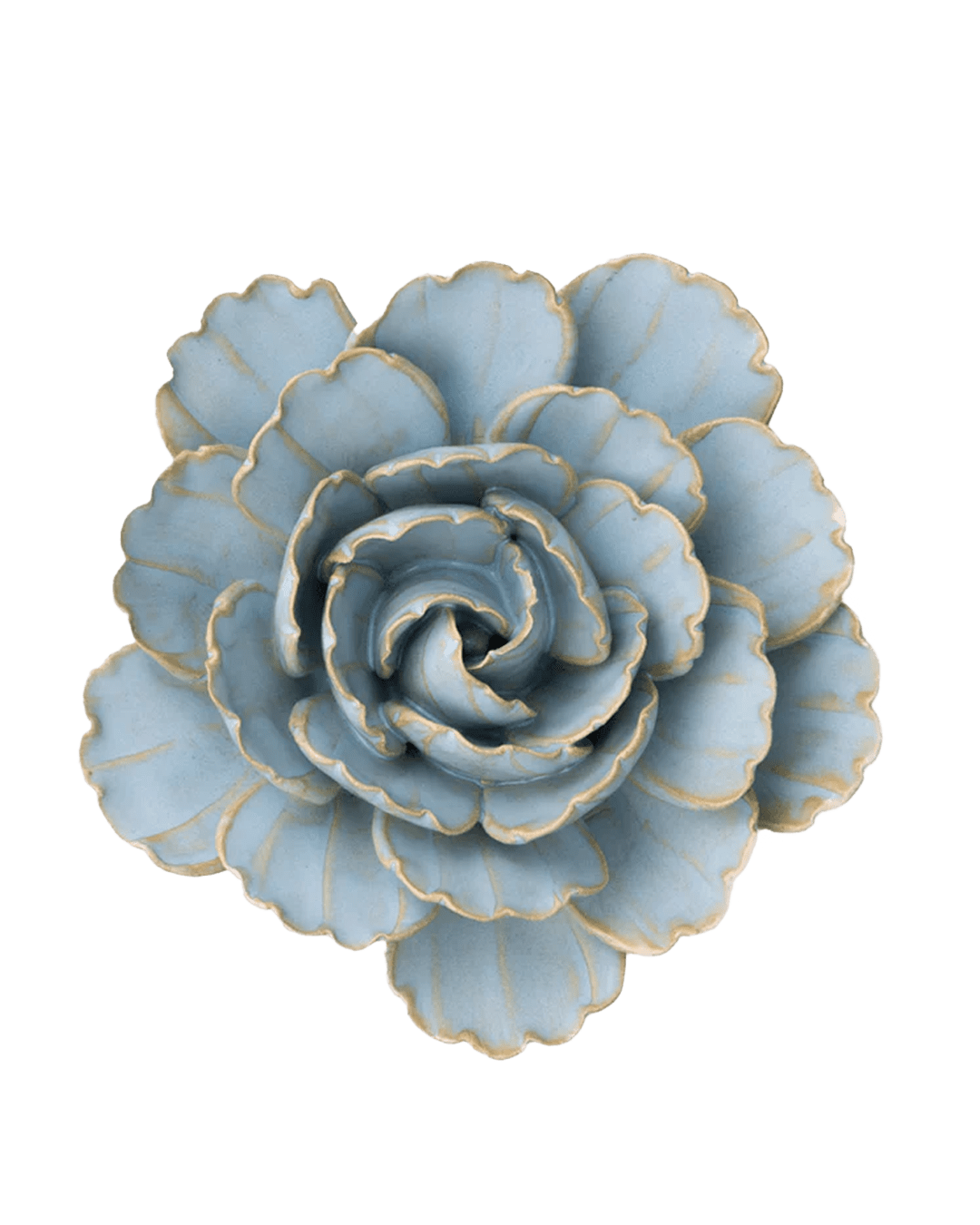 France Ceramic Flower Teal Peony - Chive UK