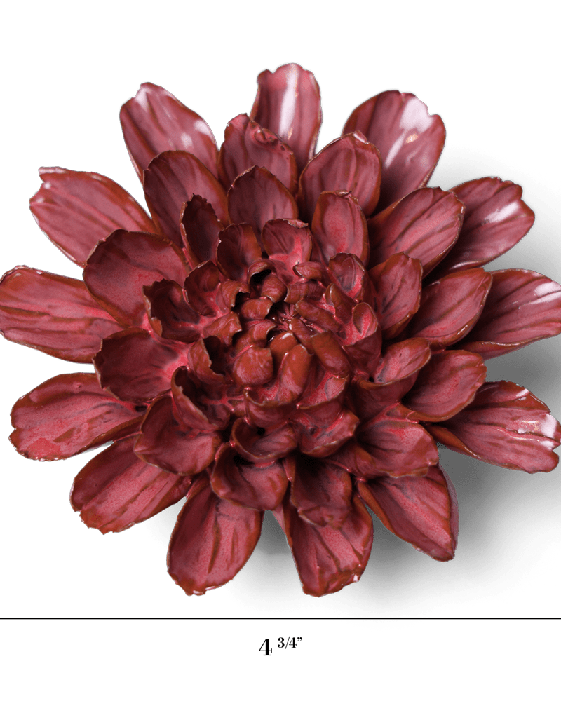 Japan Ceramic Flower Pink Dahlia - Chive UK