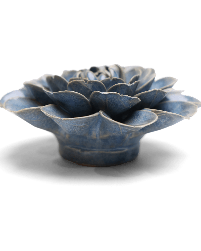 Japan Ceramic Flower Blue Cosmos - Chive UK