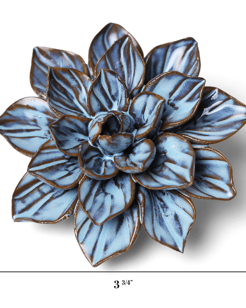 Japan Ceramic Flower Blue Aster - Chive UK