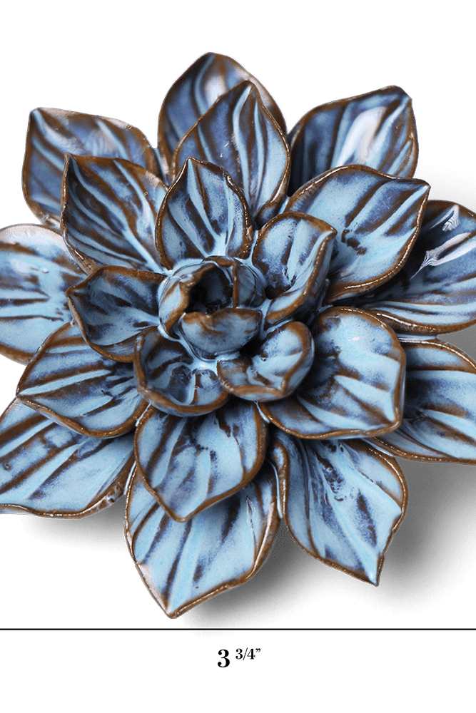 Japan Ceramic Flower Blue Aster - Chive UK