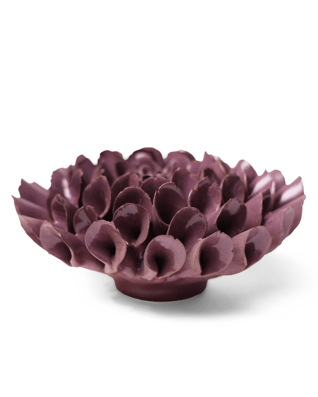 Japan Ceramic Flower Lilac Pom Pom Dahlia - Chive UK