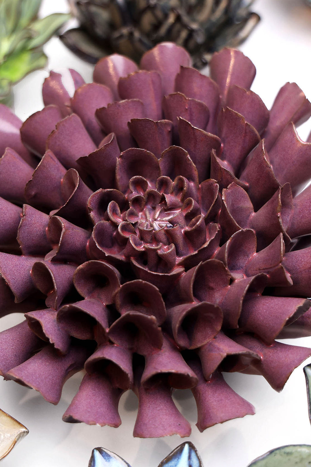 Violet Blue Cornel Dahlia - Chive UK