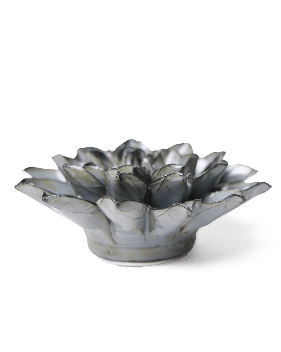 Japan Ceramic Flower Aqua Black Daisy - Chive UK