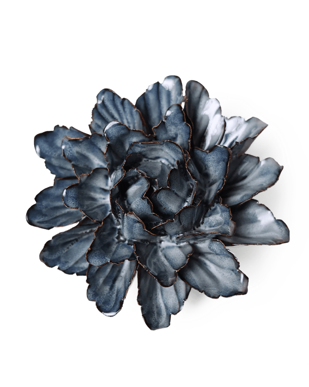 Japan Ceramic Flower Blue Tree Peony - Chive UK
