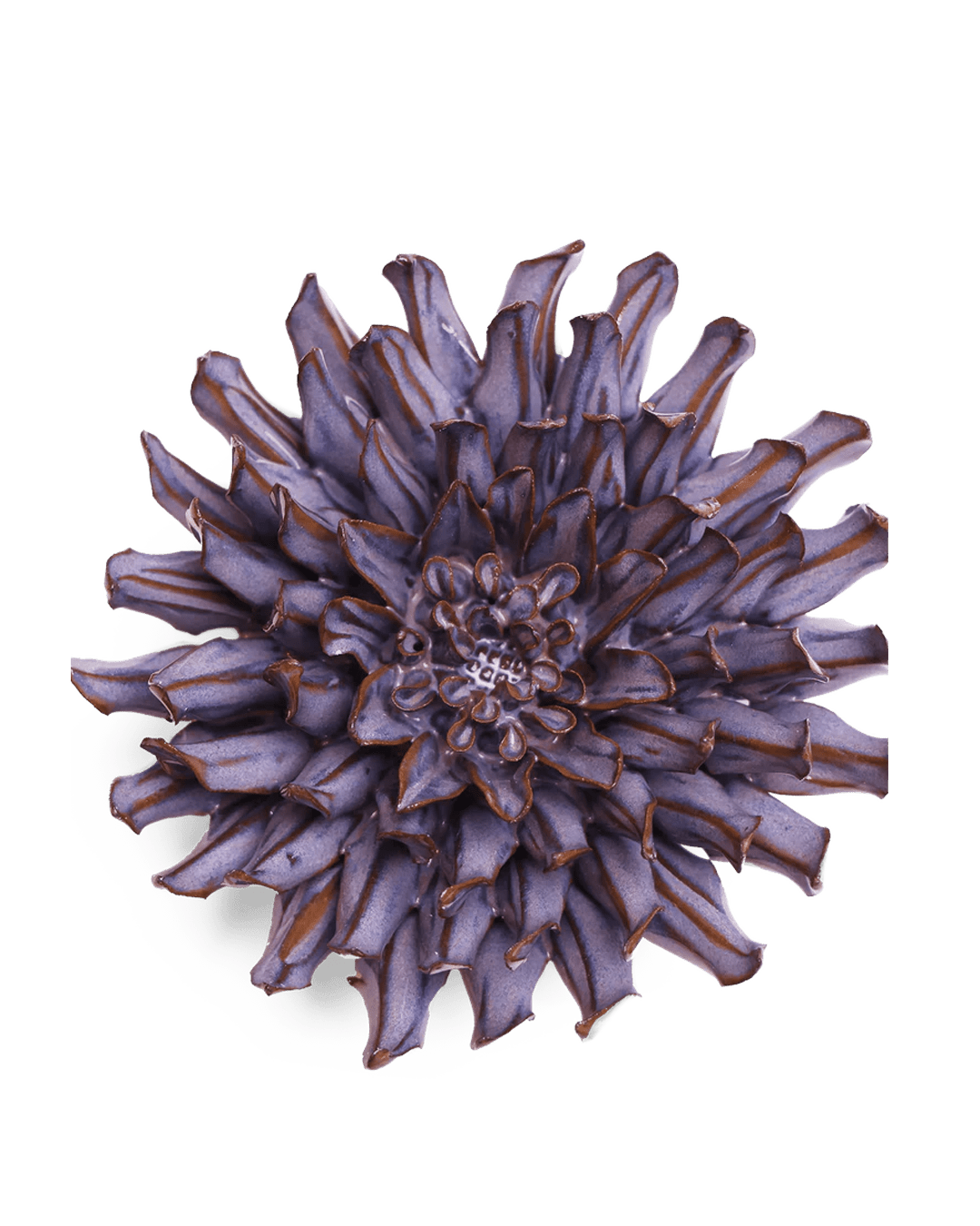 Japan Ceramic Flower Lilac Spider Mum - Chive UK