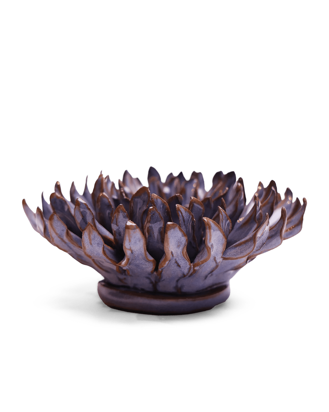 Japan Ceramic Flower Lilac Spider Mum - Chive UK