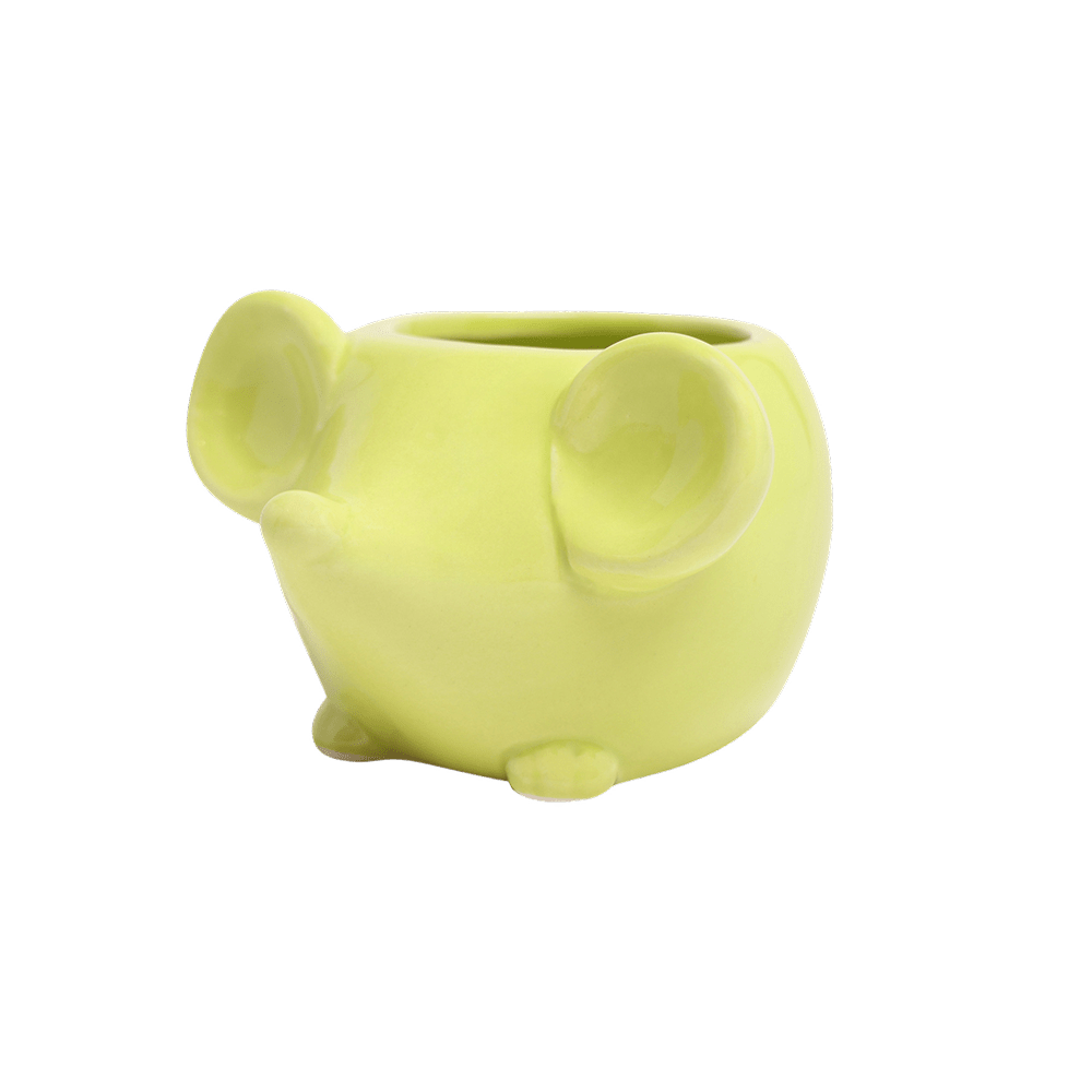 Mouse Ceramic Indoor Plant Pot For Succulents - Chive UK