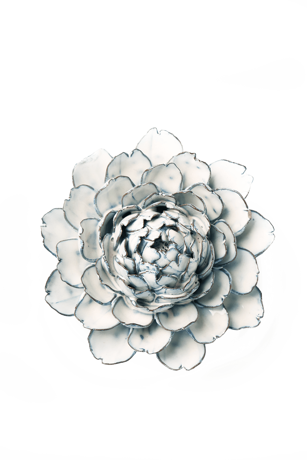 Nantucket Ceramic Flower Blue White Tree Peony - Chive UK