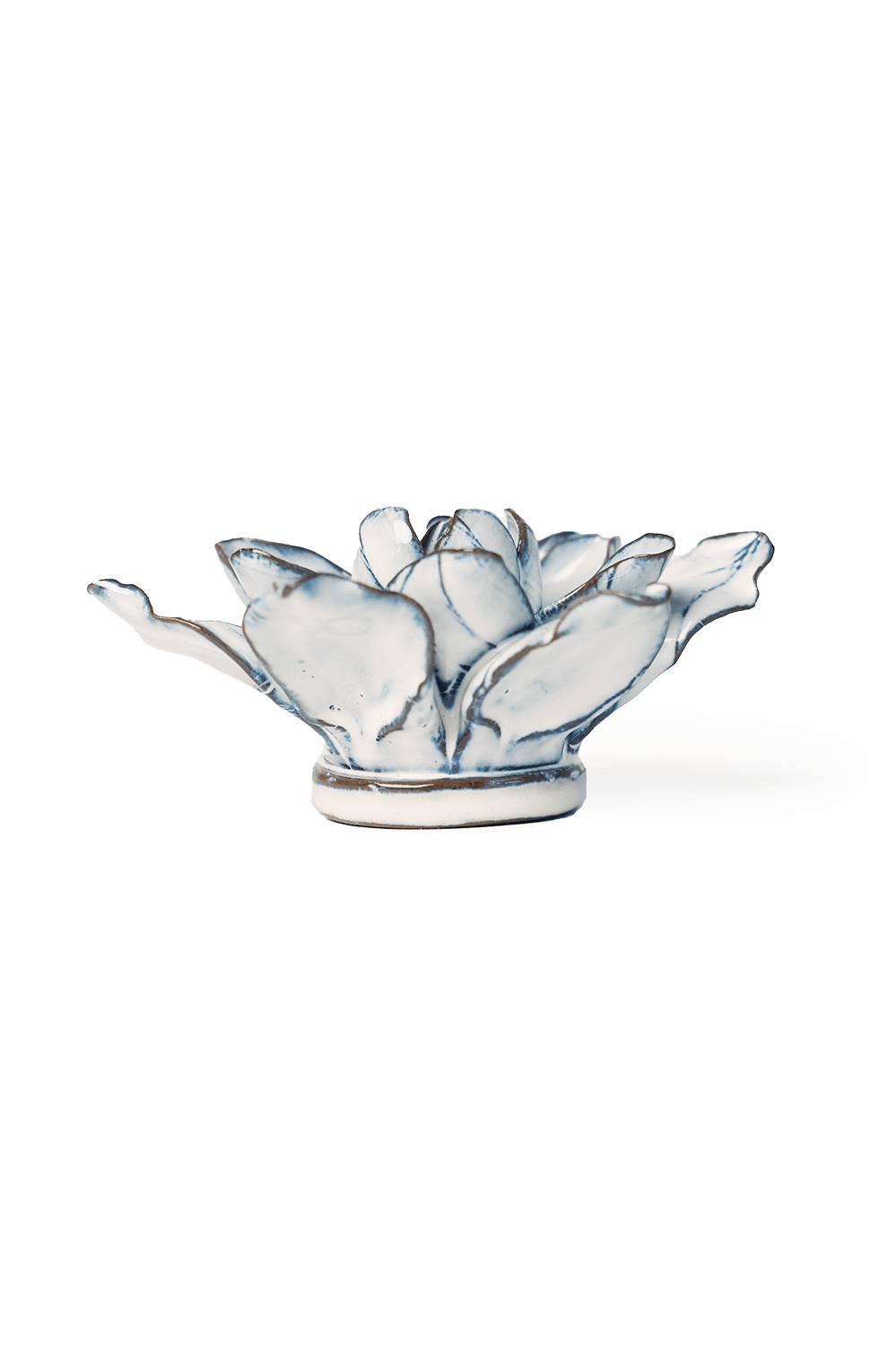Nantucket Ceramic Flower Blue White Columbine - Chive UK