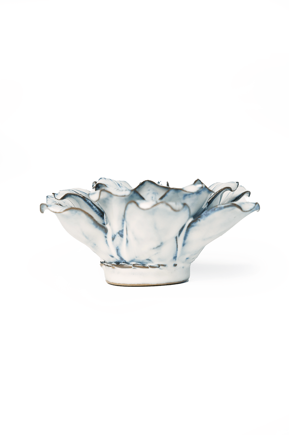 Nantucket Ceramic Flower Blue White Paperwhite - Chive UK