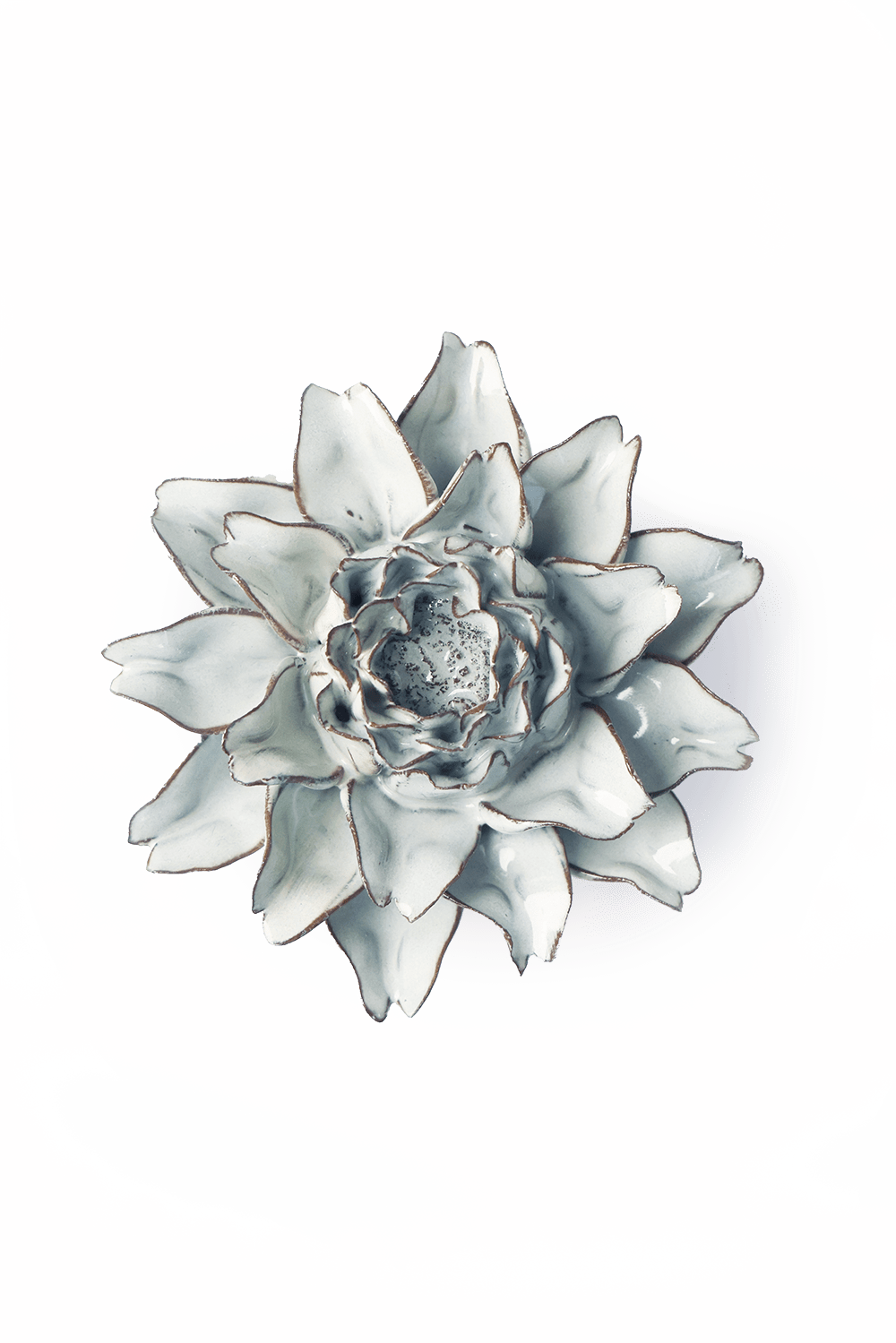 Nantucket Ceramic Flower Blue White Gladiolus - Chive UK