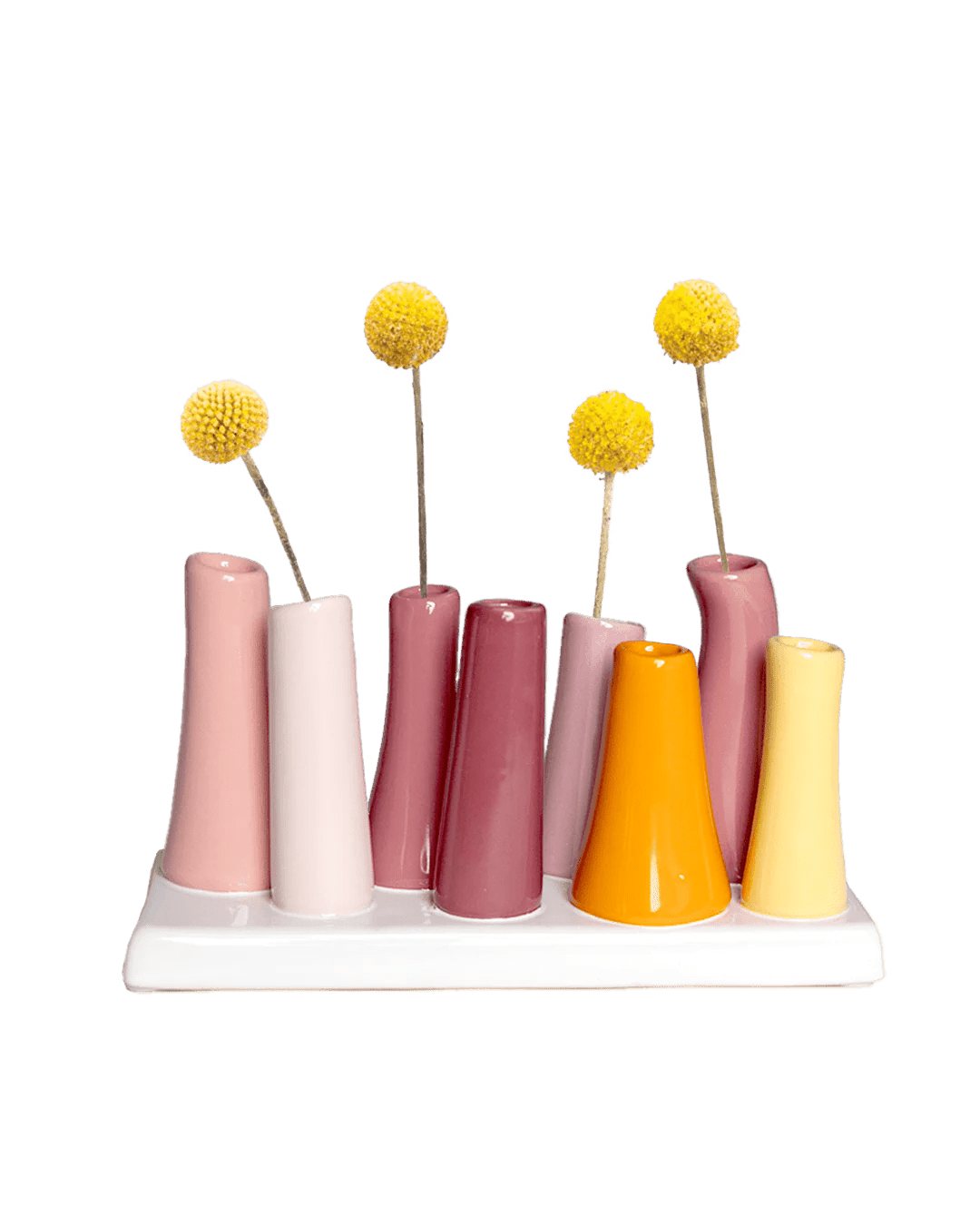 Pooley Modern Bud Vase For Flowers - Chive UK